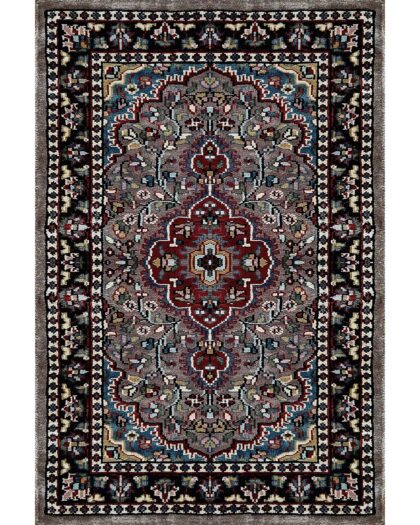 2x3 Feet Hand Knotted Persian Art Silk Rug Multi