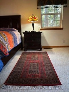 3x5 ft hand knotted woolen rug