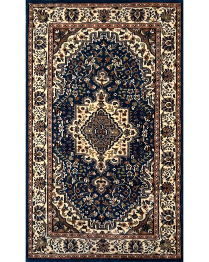 blue persian rug