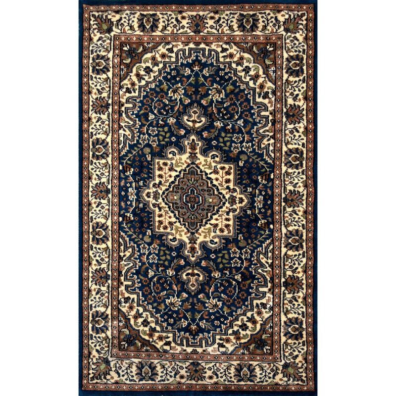 blue persian rug