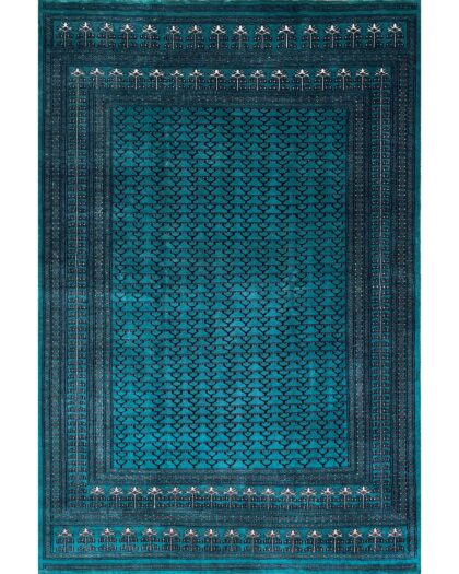 hand knotted rug 6x9