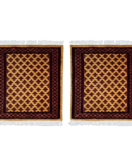 2x2 Lichi Yellow Wool Rug