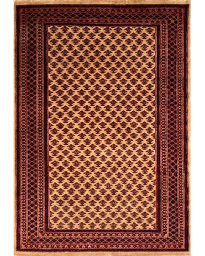 4x6 feet wool rug camel color