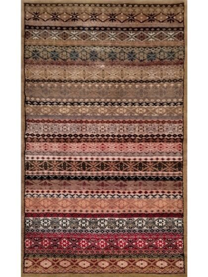3×5 Feet Multicolor Handmade Wool Rug