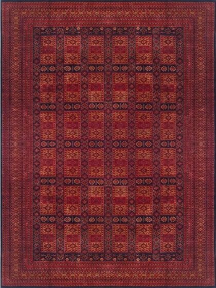 9x12 feet Handmade Tribal Rug Black & Broun