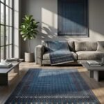Traditional-rug-at-modern-place