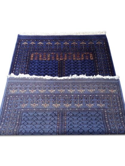 4×6 Feet Handmade Purple Wool Rug Parda
