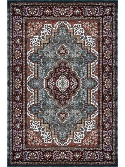 4×6 Feet Sky Blue Hand Knotted Persian Rug