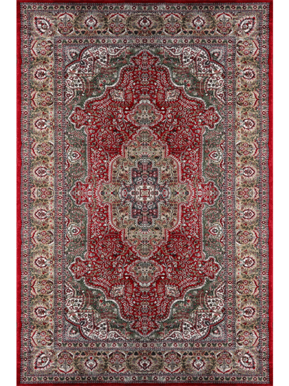 6×9 Ft Handmade Rug Royal Red Persian Rug